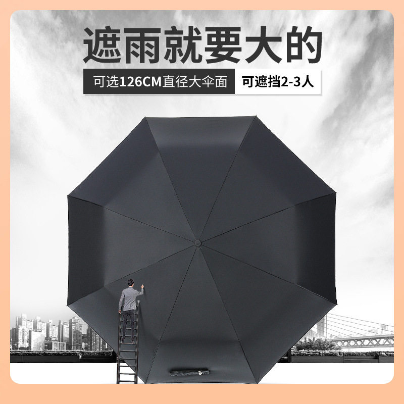 ?PEJAFAN雨伞双人防风全自动折叠伞男士女大号晴雨两用太阳