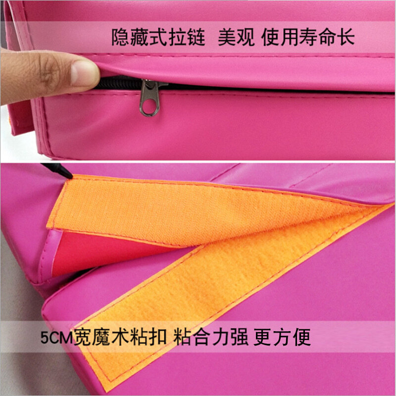 钢管舞垫训练垫四折叠圆形加厚舞台跳舞垫初学者练习保护垫厂家