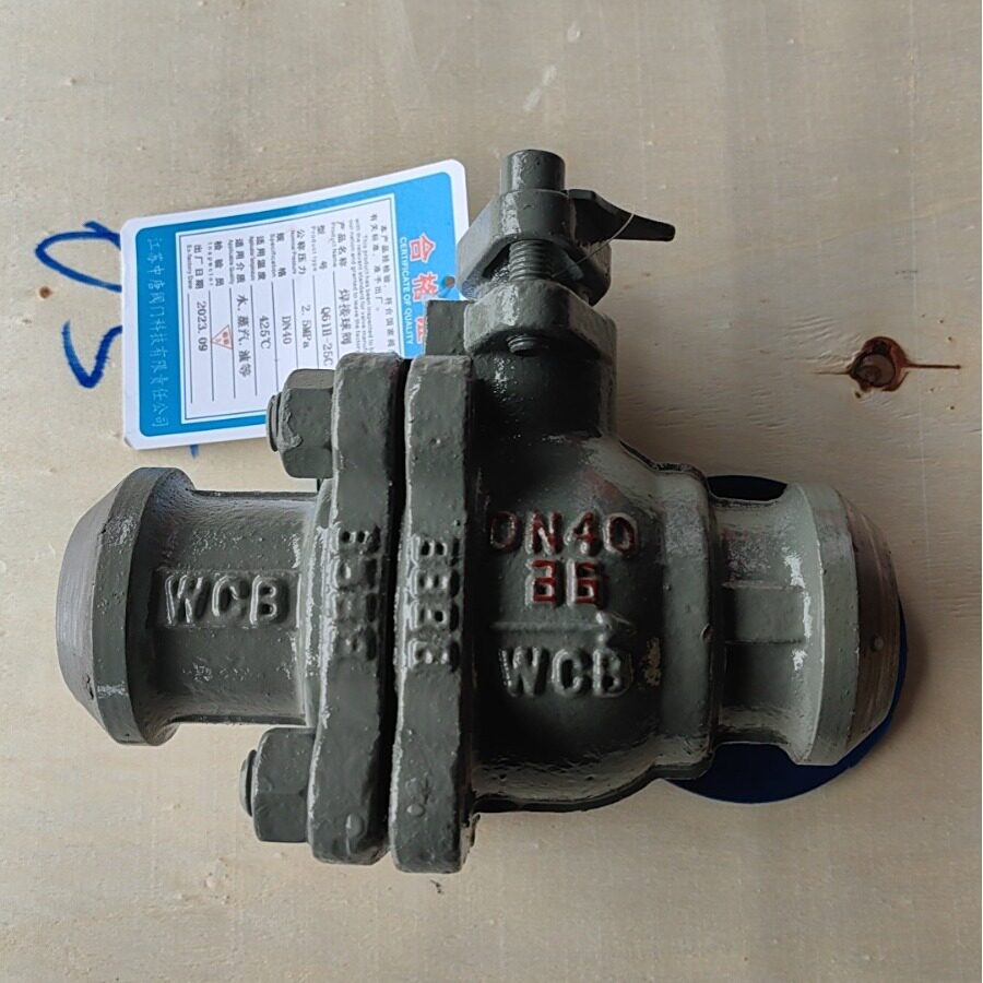 Q61Y-25C蒸汽焊接球阀WCB材质耐磨硬密封阀门气体、导热油介质