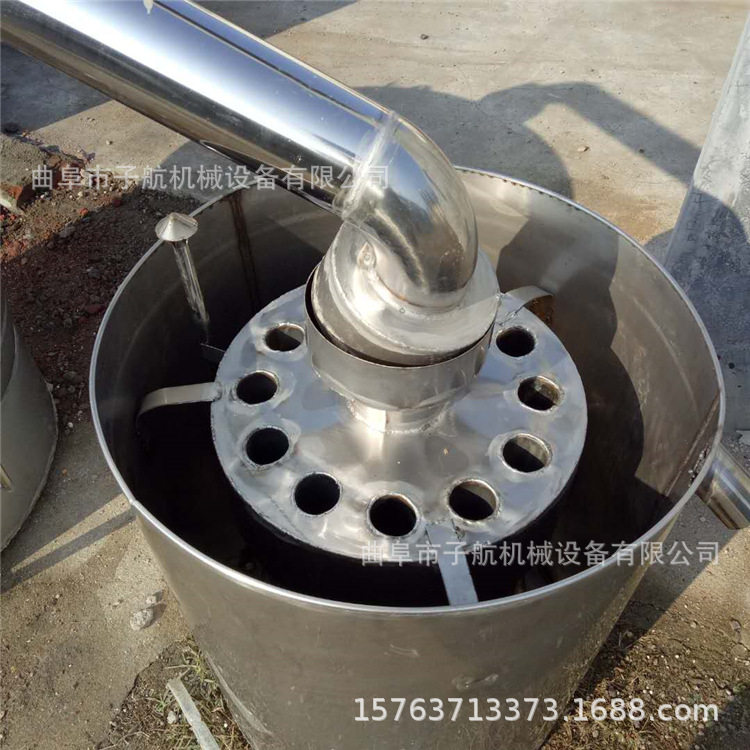 不锈钢酿酒设备 家用小型白酒酿造生产设备 循环水冷却器加工