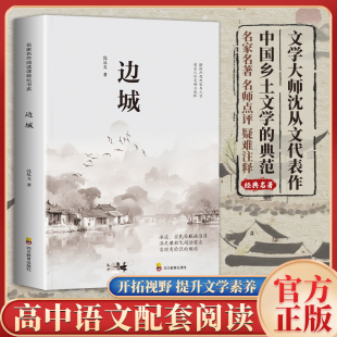 阅读经典 名家名作阅读课程文化书系满足课程化需求实现有价值 文学小说作品初高中生读本课外阅读书籍 边城正版 认准正版