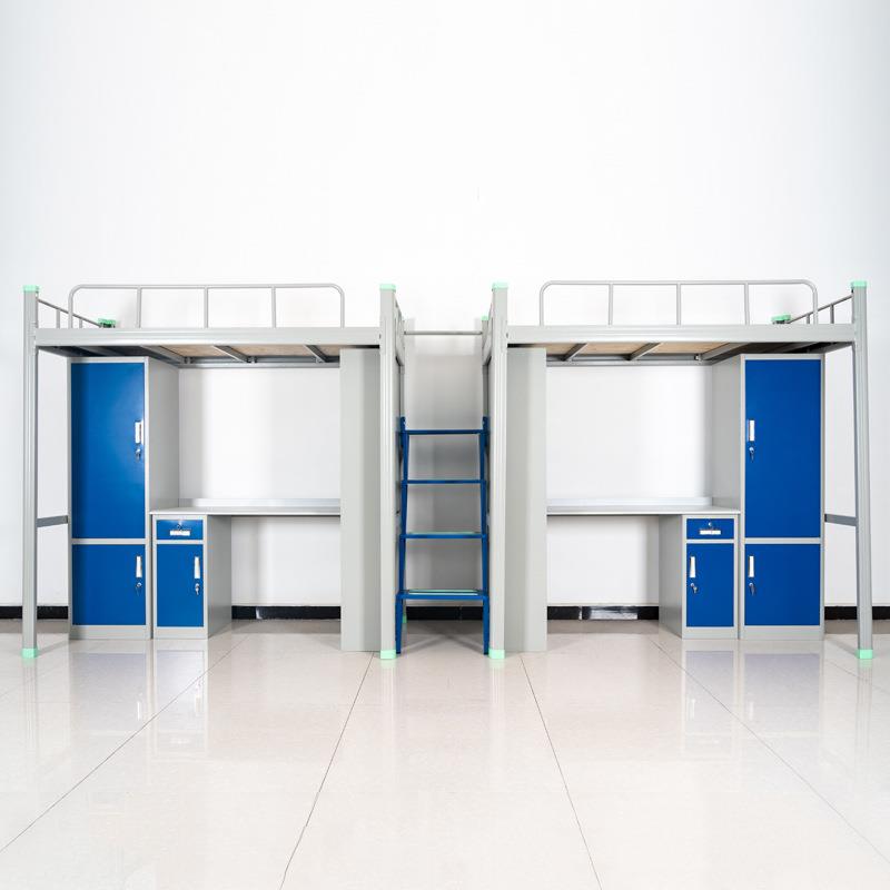 上床PY-gyc-0下铁架床大学员工学校上寝室民宿高校组型合床床下桌