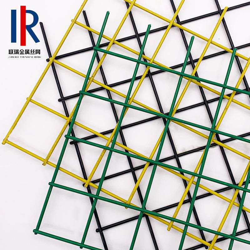 塑涂塑网JFR养殖用金属方浸格网片装片饰用超市挂网 花艺货 架网