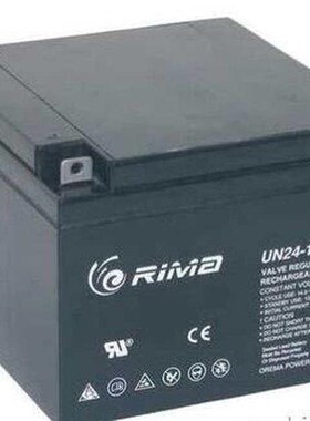 RIMA瑞玛蓄电池UN26-12免维护12V26AGH UPS/EPS直流屏专用质保三