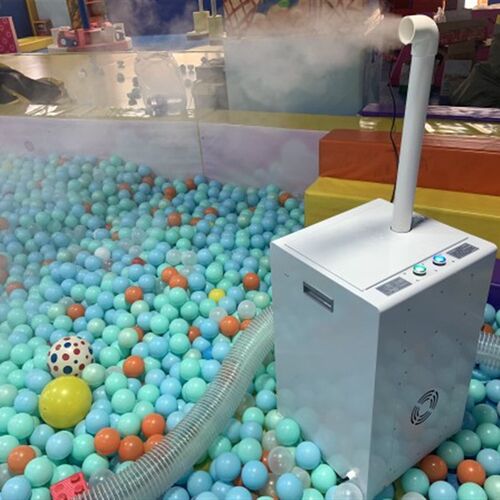 洗海洋球机e洗球机海洋球清洗洗球机波波球小型雾化消毒儿童乐园