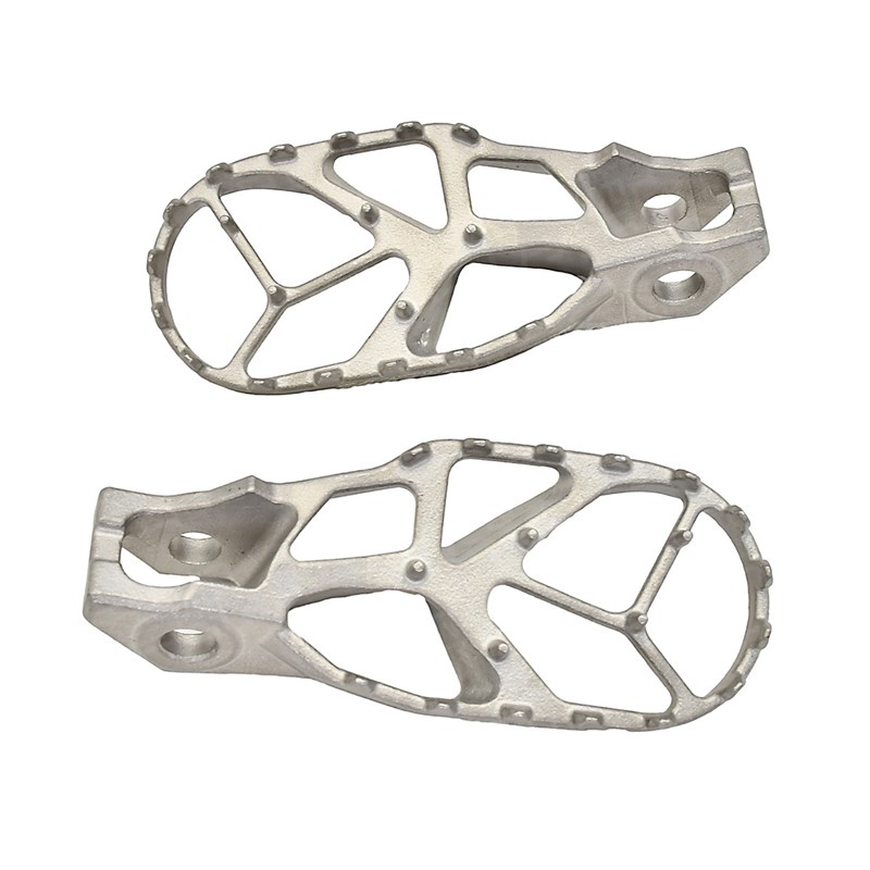 不锈钢脚踏越野摩托改装适用17-2y3 KTM EXC XCF胡斯瓦纳恒舰开禧