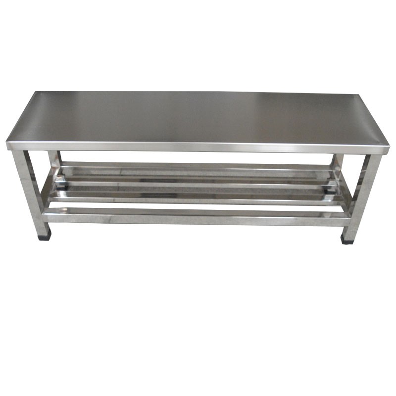 办公虎长条凳工厂洁净车间休息不锈钢长凳P子浴室健身房换鞋凳