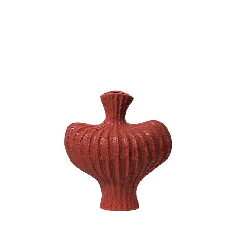 侘寂风陶瓷花瓶i民宿茶室艺术摆设展厅售楼处前台高档摆件异形花,家居饰品,桌面摆件,淘宝优惠券,粉丝福利购,淘宝优惠卷