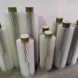 无动力清扫器煤矿皮带清扫器被动E滚刷清扫器毛刷清扫器毛刷辊