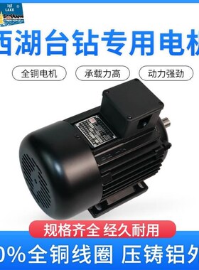 杭州西湖台钻电机YS7114T YS71A24T YS8036T三相异步380V马达*