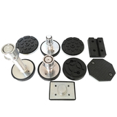 举升机胶垫 征举升x机脚垫加高腿加高柱 举升机加高脚 元