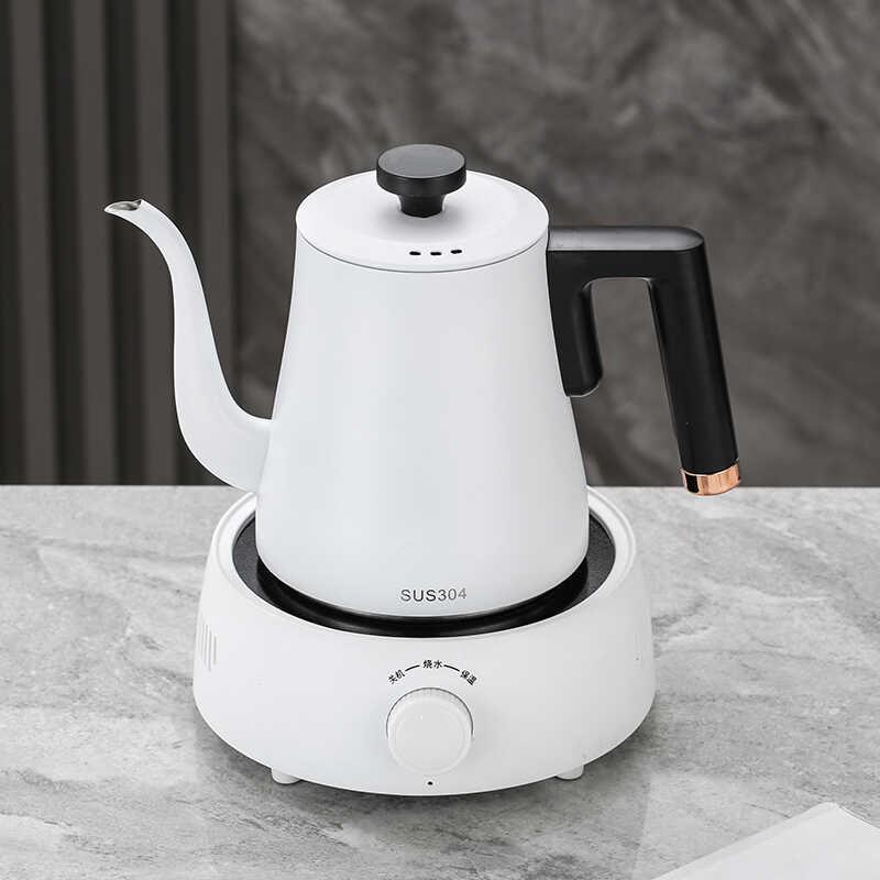 加厚大口304不锈钢茶壶平底电磁炉电陶炉煮水烧水壶家用酒店餐厅