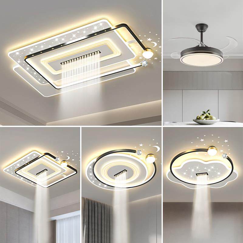 全光谱护眼LED大客厅主灯 饭厅吊灯现代简约卧室吸顶灯具全屋套餐