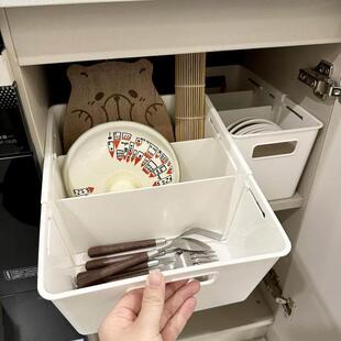 整体橱柜碗碟餐具收纳盒碗盘筷勺砧板置物架多功能厨房锅盖分格整