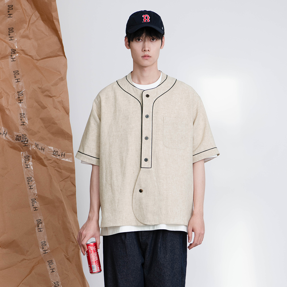 HalfwayHouse无领短袖