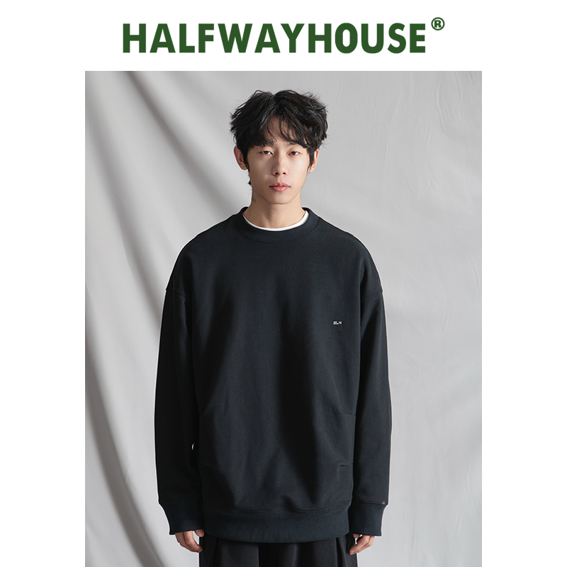 宽松休闲HalfwayHouse圆领卫衣