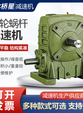 硬齿面减速机厂家供应WPDS135-20-A蜗轮蜗杆减速机