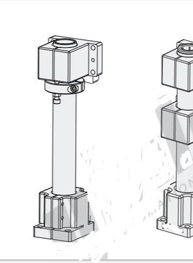 机构安装组件底座/立柱/锁块/加强块ZCD01-D35 ZCD18 ZCD11 ZCD16