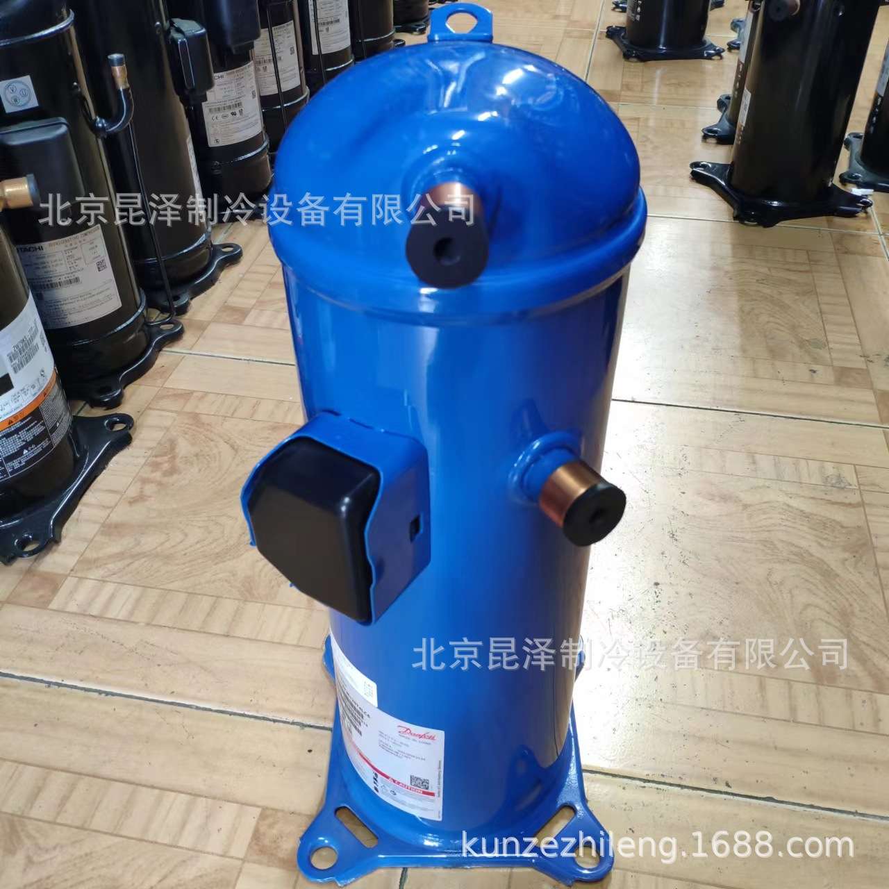 中央空调制冷压缩机 HCM120T4LC6 冷水机热泵涡旋压缩机