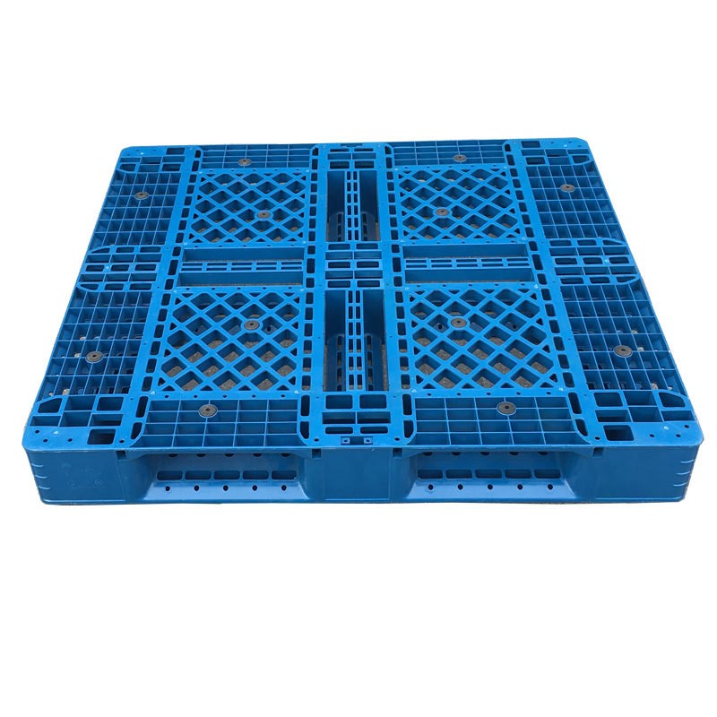 生产1211网状田字型栈板 田字型塑胶托盘可加钢管1200*1100*150