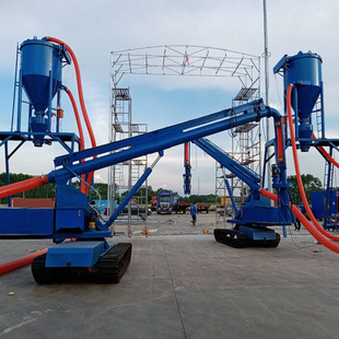 码头货站散灰煤粉倒车中转设备集装箱快速卸料装车机集装箱卸灰机