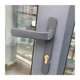 8520/8525/8530锁芯合金拉手单点门锁853N5铝新款断桥铝门锁平开.