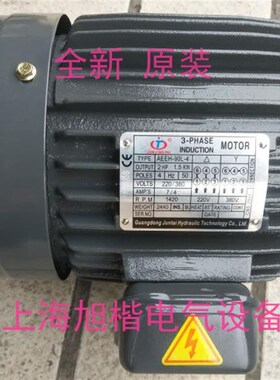 JUN LING PAI油k泵JUN TAI电机  AEEH-90L-4 1.5KW VP-SF-40-A马
