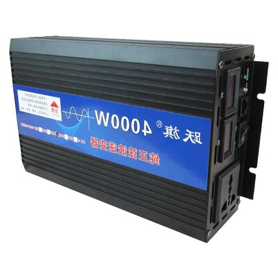 跃旗12v24v48v60v72v转2y20v纯正弦波4000w车载家用智能逆变转换
