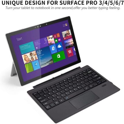 Type Cover for mMicrosoft Surface Pro 7/Pro 6/5/4/3 Ultra Sl