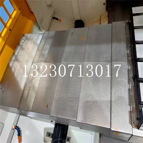 俊育VMC8f50加工中心数控机床电脑锣钢板防护罩伸缩式挡屑护板维