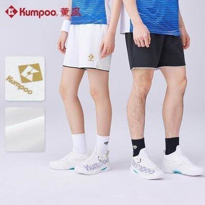 薰风KUMPOO新款羽毛球短裤夏季速干透气男女同款运动裤K241U-2012