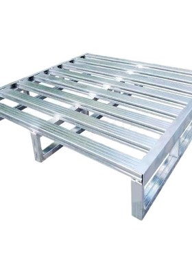 铁托盘设备库物流仓面叉q车仓库货架钢托盘库周转BBZ立金属四托盘