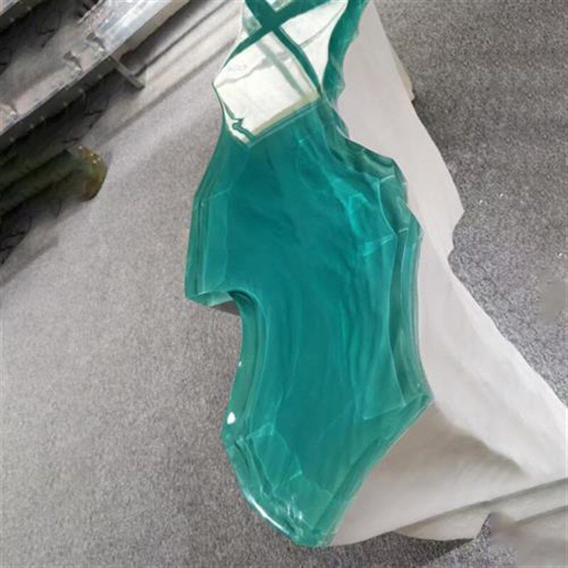 透明环氧树脂摆件酒店大型创意雕塑别墅桌面冰川R海洋工艺术品定