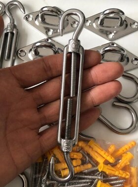 \r\nStainless Stmeel 304 Basket Screws Wire Rope Tension Hoo