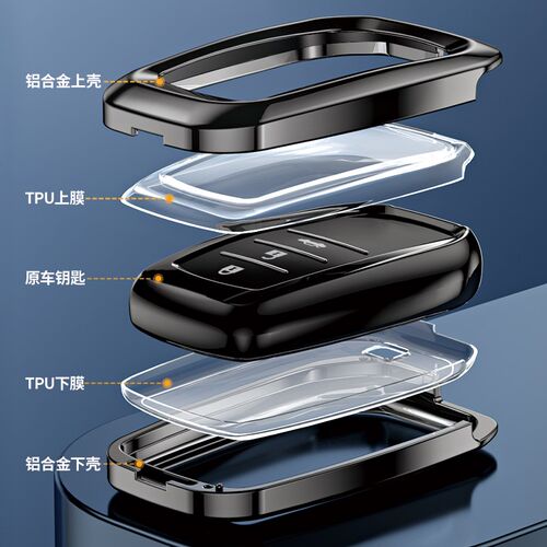 丰田酷路泽钥e匙套LC300陆巡兰德酷路泽4000包用品专用汽车扣壳