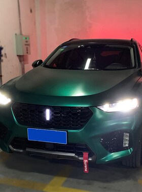 17-21款VV7车头灯车轮毂灯VV5VV6发光摩卡O拿铁玛奇朵轮毂盖车标