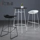 现货速发吧台椅子简约吧台凳家用高脚凳J铁艺高椅子金属酒吧前台
