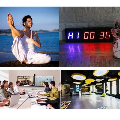 2.3 Inch 6g-digit Gym Timer Stopwatch with Remote 适用于 Gym