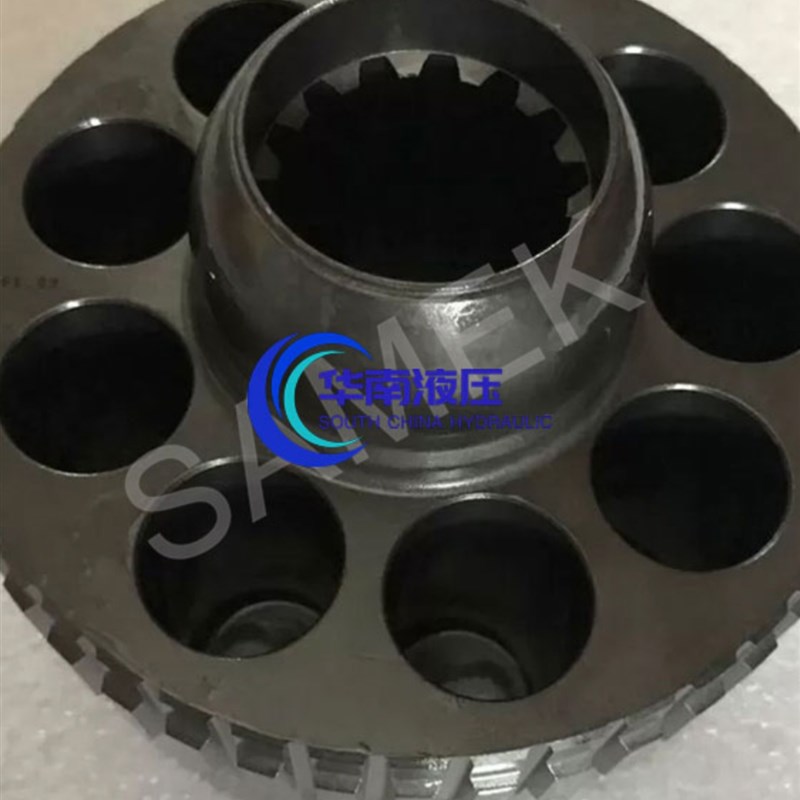 挖掘机神钢SK330 350-8超8回转马达总成 川崎M5X180VCHB旋转泵配