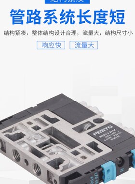 现货费斯托FESTO电磁阀 161360 CPV14-PM1H-5LS-1/8