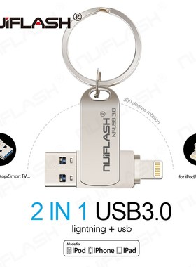Nuiflash USB Flash Drive USB Pendrive for iPhone XWs Max X 8