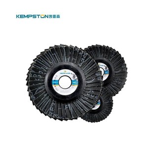 凯普森花型碟磨片不锈钢木工抛光片加F厚型砂布角磨机打磨片百叶