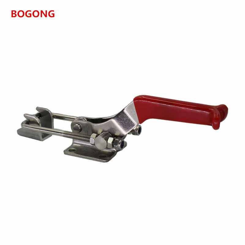 现货速发现货速发不锈钢可调节搭扣E锁扣五金箱扣工具箱锁卡扣不