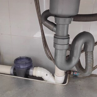 单向阀厨房卧式反味防回流排水管50返水逆止阀Q防返水止水阀洗菜