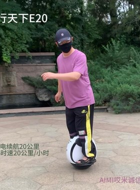 inmotion/乐行天下并轮电动独轮C车E20小园子儿童版智能体感自平