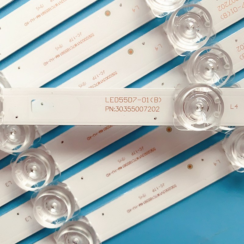 适用熊猫LE55M36jS灯条LC550DUY-SHA1灯条LED55D7-01(B) 30355007