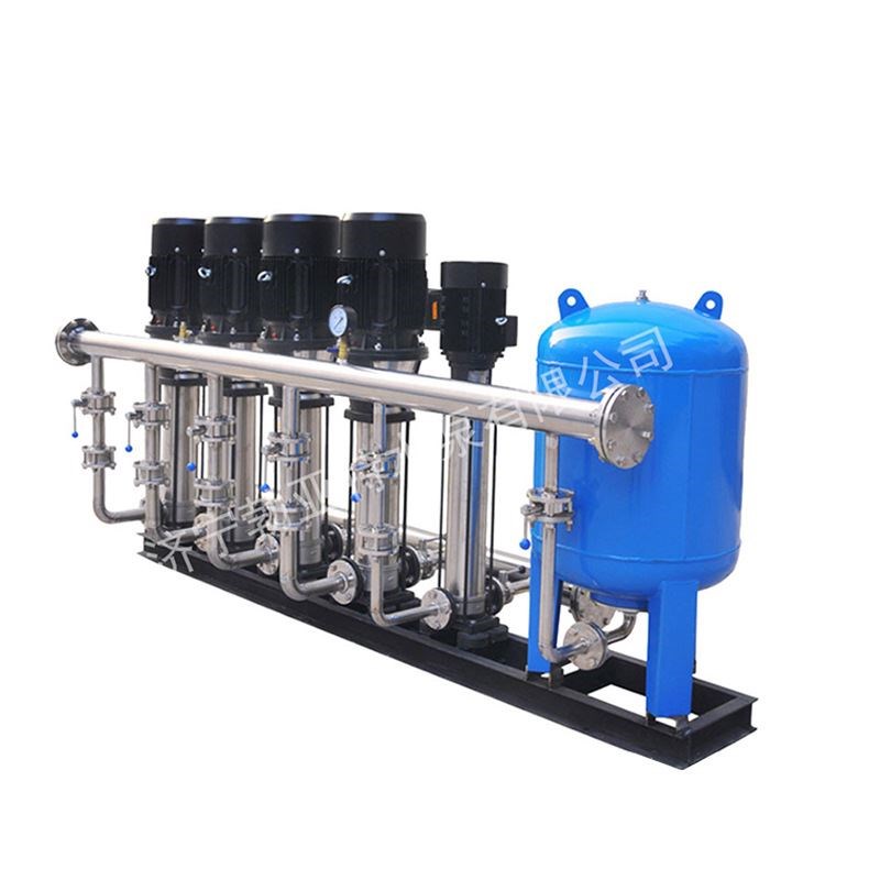 立式管道离心水泵QDL4无负x压恒压变频成套供水设备增压稳压装置