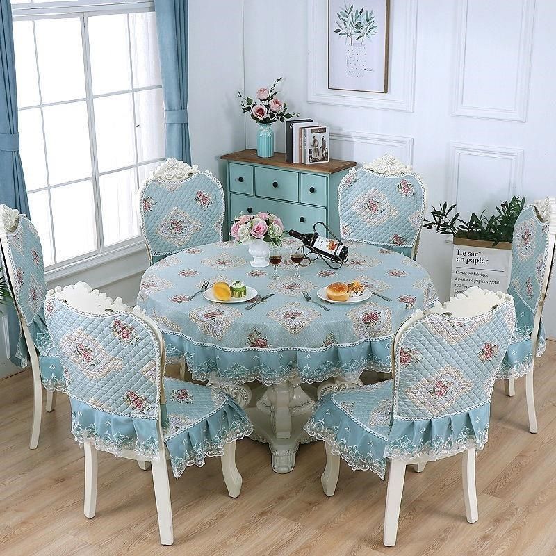 欧式餐椅垫桌布套装布r艺椅子套罩坐垫圆O桌茶几布椅子垫套装,居家布艺,桌布,淘宝优惠券,粉丝福利购,淘宝优惠卷
