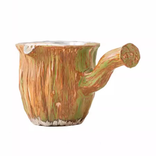 特色手工煮茶器罐罐茶复古鎏银罐罐壶 围炉O煮茶 陶瓷泡茶壶茶具