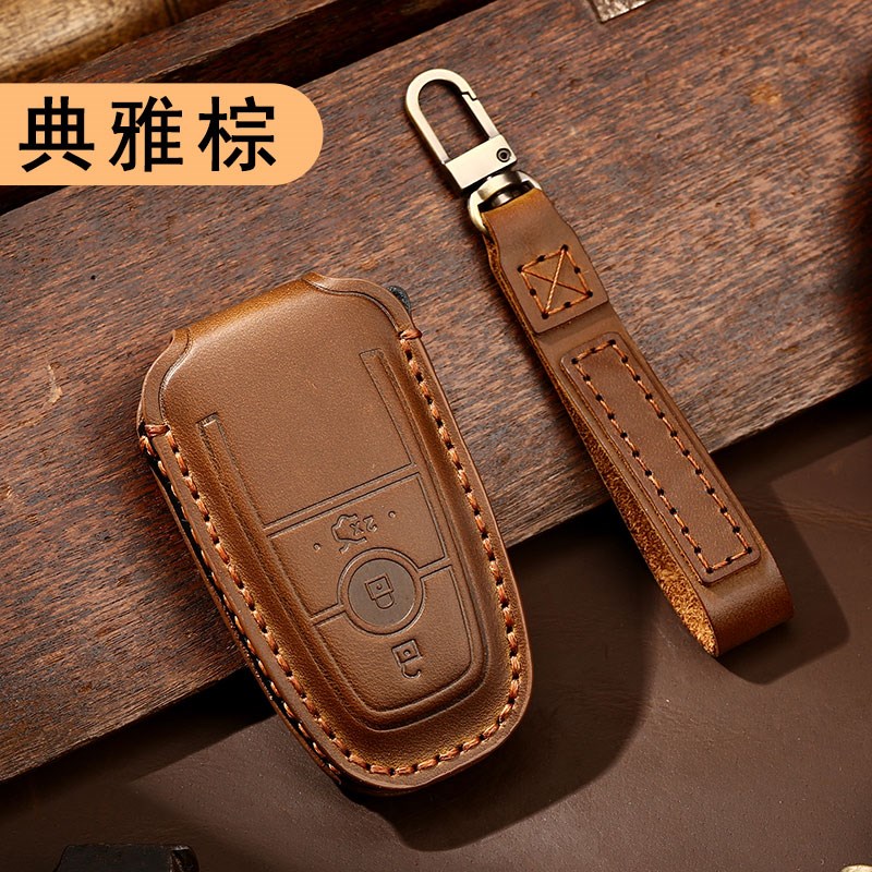 20款福特探险者钥匙套锐界蒙迪欧福克D斯金牛座EVOS锐际车包壳扣